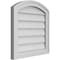 Ekena Millwork Arch Top Surface Mount PVC Gable Vent: Functional, w/ 2"W x 1-1/2"P Brickmould Frame, 20"W x 20"H GVPAR20X2002SF - alternate 3